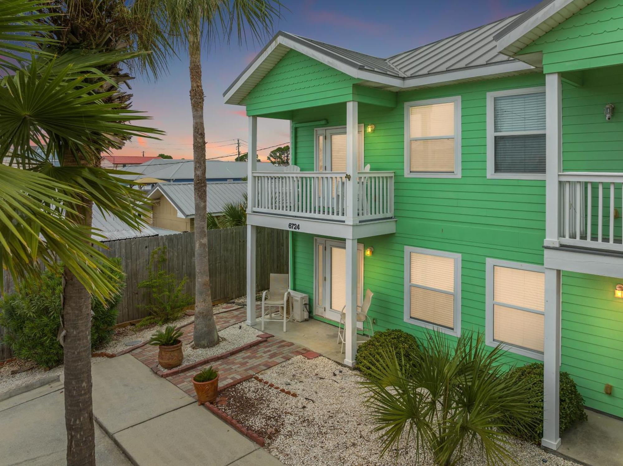 Sago By The Sea: 2-Bed, 25-Bath Retreat Steps From The Beach, Sleeps 7! Villa Panama City Beach Exteriör bild